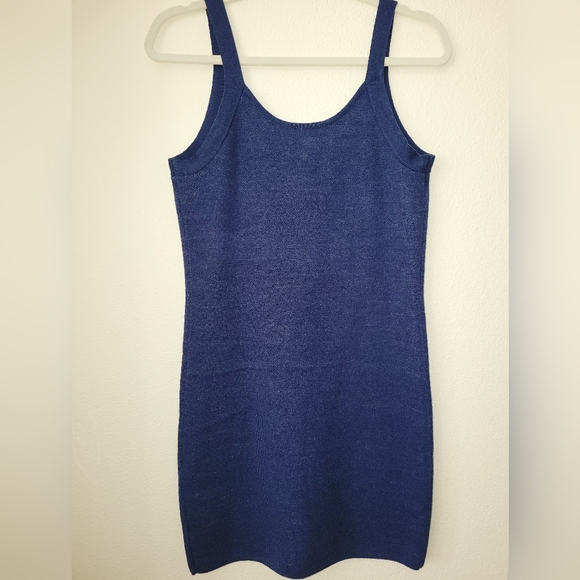 Cabana by Crown & Ivy, Sweater Tank Dress, M, Navy, NWT - Picture 5 of 9